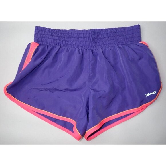 Hind Athletic‎ Running Shorts Women's Size Small Purple & Pink Fully Lined - Picture 1 of 5